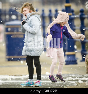 Météo d'hiver 5e déc 2015 Banque D'Images