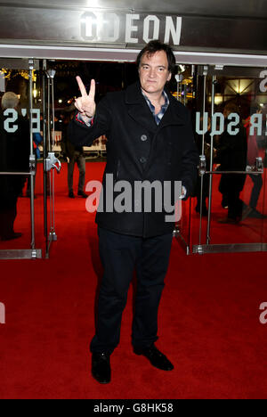 Quentin Tarantino assisté à la première du hateful huit à l'Odeon Leicester Square, Londres. APPUYEZ SUR ASSOCIATION photo. Date de la photo: Jeudi 10 décembre 2015. Voir l'histoire de PA SHOWBIZ Tarantino. Le crédit photo devrait se lire: Yui Mok/PA Wire Banque D'Images