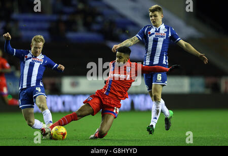 Wigan Athletic v Gillingham - Sky Bet la League One - DW Stadium Banque D'Images