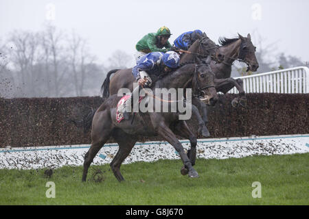 Courses Sandown Park - Jour 32Red Banque D'Images