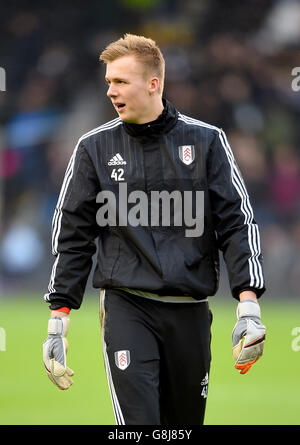 Fulham v Sheffield mercredi - Championnat Sky Bet - Craven Cottage. Marek Rodak, Fulham. Banque D'Images