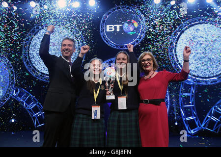 BT jeunes scientifiques de l'année Banque D'Images