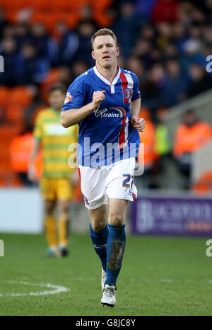 Carlisle United contre Yeovil Town - Emirates FA Cup - Third Round - Bloomfield Road. Mark Ellis, Carlisle United Banque D'Images