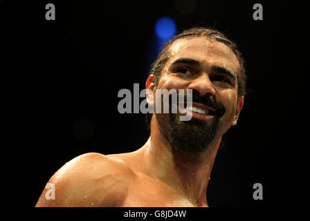 David Haye v Mark De Mori - O2 Arena Banque D'Images