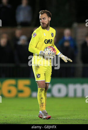 Maidenhead United v Port Vale - Unis FA Cup - Premier tour - Replay - York Road Banque D'Images