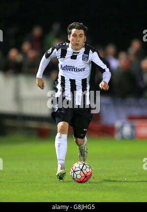 Maidenhead United v Port Vale - Unis FA Cup - Premier tour - Replay - York Road Banque D'Images