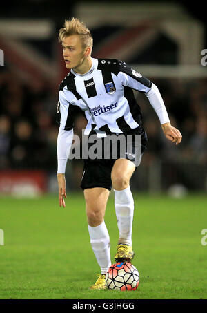 Maidenhead United v Port Vale - Unis FA Cup - Premier tour - Replay - York Road Banque D'Images