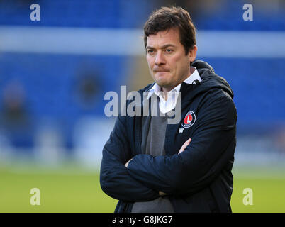 Colchester United v Charlton Athletic - Unis FA Cup - Troisième round - Colchester Community Stadium Banque D'Images