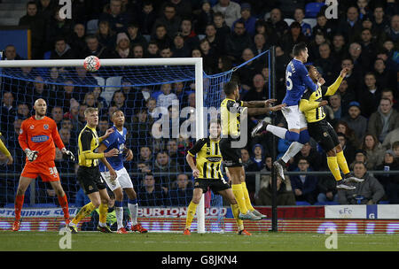 Everton v Dagenham et Redbridge - Unis FA Cup - Troisième round - Goodison Park Banque D'Images