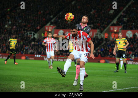 Stoke City v Norwich City - Barclays Premier League - Stade Britannia Banque D'Images