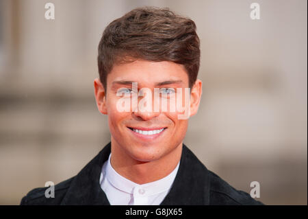 Joey Essex arrivant au soleil récompense militaire, au Guildhall de Londres. Banque D'Images