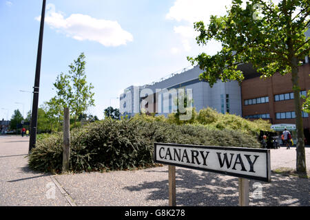 Soccer - Barclays Premier League - Norwich City v Crystal Palace - Carrow Road Banque D'Images