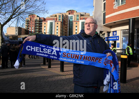 Chelsea v Scunthorpe United - Unis FA Cup - Troisième round - Stamford Bridge Banque D'Images