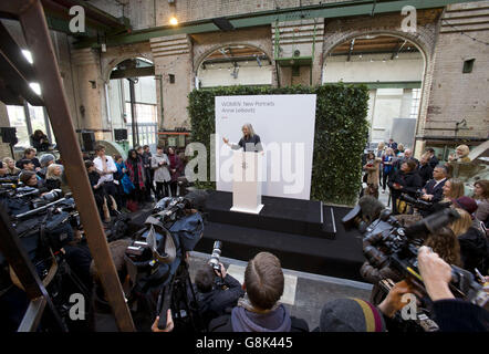 Femmes : Nouveaux portraits de Annie Leibovitz exhibition press preview Banque D'Images