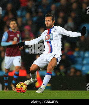 Aston Villa v Crystal Palace - Barclays Premier League - Villa Park. La cabaye Yohan du Crystal Palace Banque D'Images