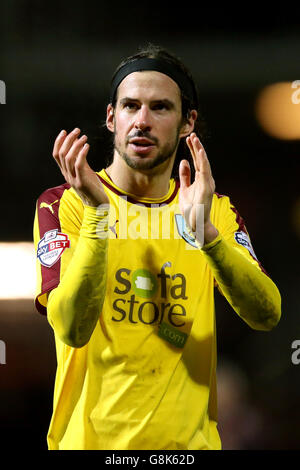 Brentford v Burnley - Sky Bet Championship - Griffin Park Banque D'Images