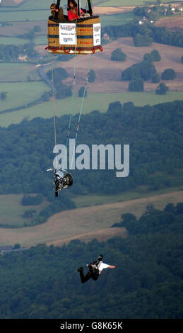 Discovery Channel's International de montgolfières 2005 Banque D'Images