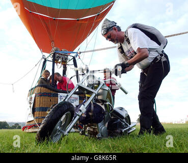 Discovery Channel's International de montgolfières 2005 Banque D'Images