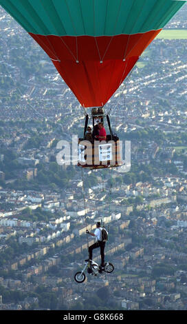 Discovery Channel's International de montgolfières 2005 Banque D'Images