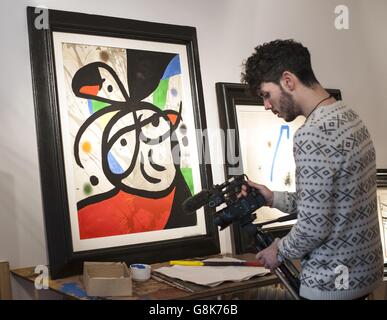 Joan Miro studio loisirs Banque D'Images