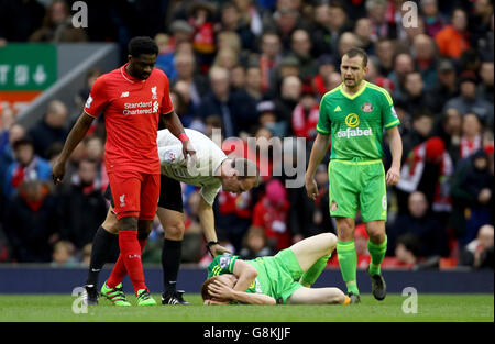 Liverpool v Sunderland - Barclays Premier League - Anfield Banque D'Images