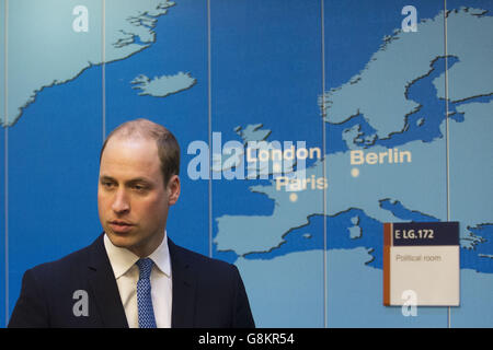 Visite royale à l'ACF Banque D'Images