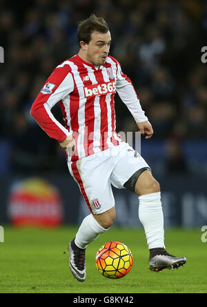 Leicester City v Stoke City - Barclays Premier League - King Power Stadium. Xherdan Shaqiri de la ville de Stoke Banque D'Images