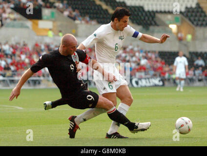 Football - match amical - Pays de Galles v France - Le nouveau stade Banque D'Images