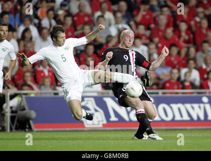 Football - match amical - Pays de Galles v France - Le nouveau stade Banque D'Images