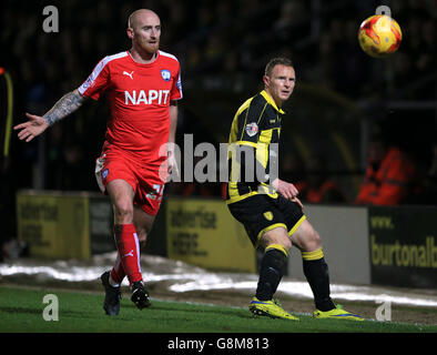 Burton Albion v Chesterfield - Sky Bet la League One - Pirelli Stadium Banque D'Images