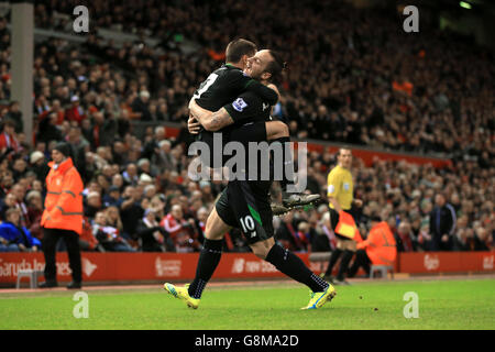 Liverpool v Stoke City - Capital One Cup - Demi-finale - deuxième manche - Anfield Banque D'Images