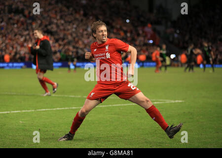 Liverpool v Stoke City - Capital One Cup - Demi-finale - deuxième manche - Anfield Banque D'Images