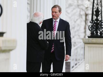 L'élection générale irlandaise Banque D'Images