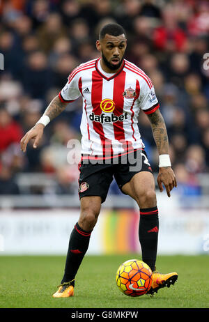 Sunderland / Manchester United - Barclays Premier League - Stade de lumière. Yann m'Vila de Sunderland Banque D'Images