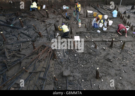 La roue de l'âge du Bronze découvert Banque D'Images