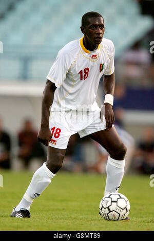 Football - International friendly - DR Congo / Guinée - Stade Yves du Manoir. Mohamed Sylla, Guinée Banque D'Images