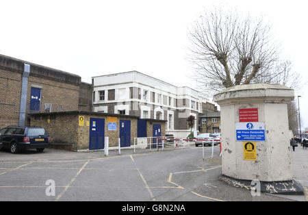 Vue générale HMP Pentonville, une prison pour hommes de catégorie B/C dans le nord de Londres. Banque D'Images