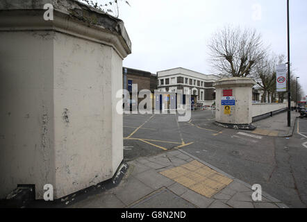 Vue générale HMP Pentonville, une prison pour hommes de catégorie B/C dans le nord de Londres. Banque D'Images