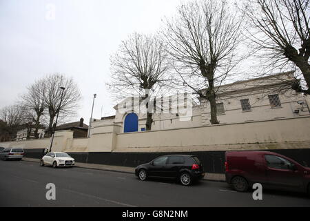 Vue générale HMP Pentonville, une prison pour hommes de catégorie B/C dans le nord de Londres. Banque D'Images