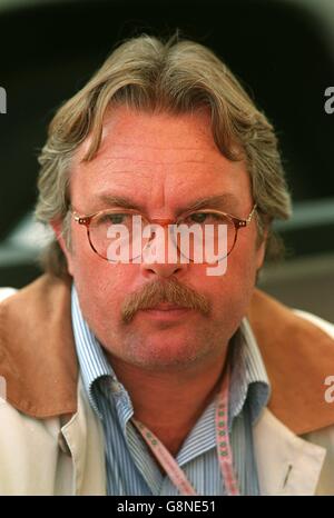 Course automobile Formula One - Grand Prix de Luxembourg.Keke Rosberg Banque D'Images