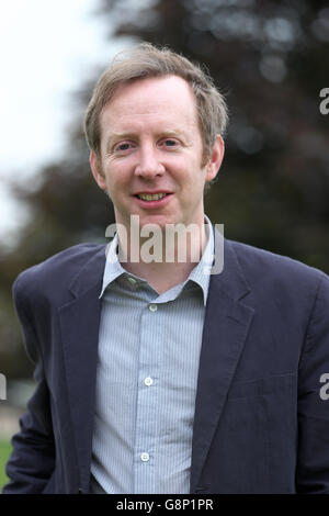 Paul Murray auteur et lauréat du prix de l'Everyman Wodehouse Bollinger Fiction comique 2016 Banque D'Images