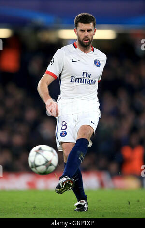 Chelsea / Paris Saint Germain - UEFA Champions League - Round of Sixteen - second Leg - Stamford Bridge. Thiago Motta de Paris Saint Germain Banque D'Images