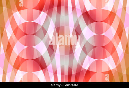 Résumé de fond des courbes rouge transparent Banque D'Images