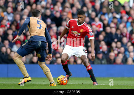 Manchester United v Arsenal - Barclays Premier League - Old Trafford Banque D'Images