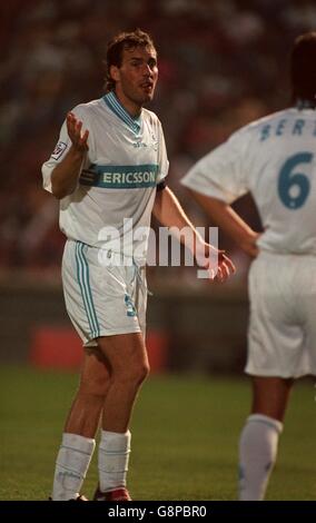 Football français - Premier League - Marseille / Toulouse. Laurent blanc, Marseille (à gauche) Banque D'Images