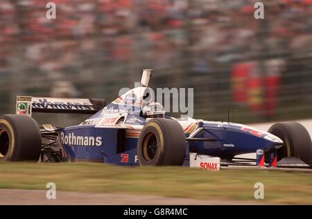 Course automobile Formula One - Grand Prix japonais.Heinz-Harald Frentzen sur le chemin de la deuxième place Banque D'Images