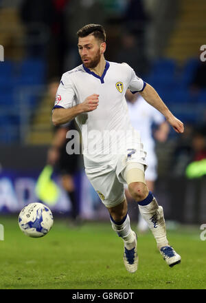 Cardiff City / Leeds United - Sky Bet Championship - Cardiff City Stadium. Mirco Antenucci de Leeds United Banque D'Images