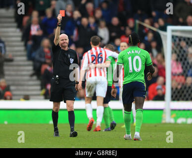 Stoke City v Southampton - Barclays Premier League - Stade Britannia Banque D'Images