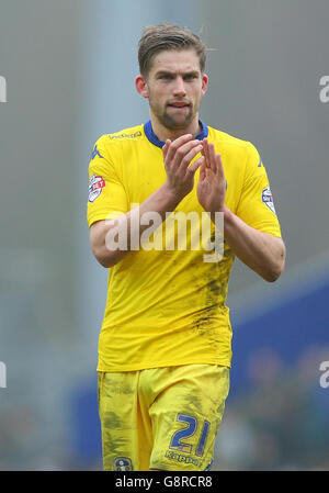 Charlie Taylor de Leeds United lors du match de championnat Sky Bet à Ewood Park, Blackburn. Banque D'Images