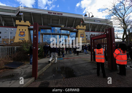 West Ham United v West Ham United All Stars - Mark noble témoignage - Upton Park Banque D'Images